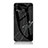 Samsung Galaxy M20用ハイブリットバンパーケース プラスチック パターン 鏡面 カバー サムスン ブラック