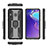 Samsung Galaxy M20用ハイブリットバンパーケース プラスチック アンド指輪 マグネット式 S04 サムスン 