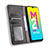 Samsung Galaxy M21 (2021)用手帳型 レザーケース スタンド カバー BY4 サムスン 