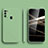 Samsung Galaxy M21用360度 フルカバー極薄ソフトケース シリコンケース 耐衝撃 全面保護 バンパー S02 サムスン グリーン