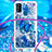 Samsung Galaxy M21用シリコンケース ソフトタッチラバー ブリンブリン カバー 携帯ストラップ S02 サムスン 