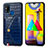 Samsung Galaxy M21s用ケース 高級感 手触り良いレザー柄 S01D サムスン 