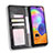 Samsung Galaxy M21s用手帳型 レザーケース スタンド カバー L08 サムスン 
