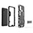 Samsung Galaxy M21s用ハイブリットバンパーケース スタンド プラスチック 兼シリコーン カバー KC2 サムスン 