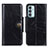 Samsung Galaxy M23 5G用手帳型 レザーケース スタンド カバー M12L サムスン ブラック