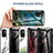 Samsung Galaxy M23 5G用ハイブリットバンパーケース プラスチック パターン 鏡面 カバー サムスン 