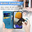 Samsung Galaxy M23 5G用手帳型 レザーケース スタンド パターン カバー S03D サムスン 