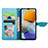 Samsung Galaxy M23 5G用手帳型 レザーケース スタンド パターン カバー S04D サムスン 