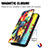 Samsung Galaxy M30s用手帳型 レザーケース スタンド パターン カバー S02D サムスン 
