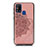 Samsung Galaxy M31 Prime Edition用極薄ソフトケース シリコンケース 耐衝撃 全面保護 マグネット式 バンパー S03D サムスン ローズゴールド