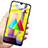 Samsung Galaxy M31 Prime Edition用強化ガラス フル液晶保護フィルム サムスン ブラック
