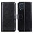 Samsung Galaxy M32 4G用手帳型 レザーケース スタンド カバー M07L サムスン ブラック