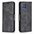 Samsung Galaxy M32 4G用手帳型 レザーケース スタンド カバー B04F サムスン ブラック