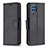 Samsung Galaxy M32 4G用手帳型 レザーケース スタンド カバー B06F サムスン ブラック