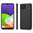 Samsung Galaxy M32 4G用極薄ソフトケース シリコンケース 耐衝撃 全面保護 マグネット式 バンパー S03D サムスン ブラック