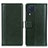 Samsung Galaxy M32 4G用手帳型 レザーケース スタンド カバー N02P サムスン グリーン