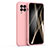 Samsung Galaxy M32 4G用360度 フルカバー極薄ソフトケース シリコンケース 耐衝撃 全面保護 バンパー S01 サムスン ピンク
