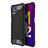 Samsung Galaxy M32 4G用ハイブリットバンパーケース プラスチック 兼シリコーン カバー WL1 サムスン ブラック