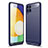 Samsung Galaxy M32 4G用シリコンケース ソフトタッチラバー ライン カバー サムスン 