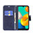 Samsung Galaxy M32 4G用手帳型 レザーケース スタンド バタフライ 蝶 カバー B01F サムスン 