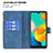 Samsung Galaxy M32 4G用手帳型 レザーケース スタンド バタフライ 蝶 カバー B03F サムスン 