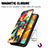 Samsung Galaxy M32 4G用手帳型 レザーケース スタンド パターン カバー S02D サムスン 