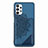 Samsung Galaxy M32 5G用極薄ソフトケース シリコンケース 耐衝撃 全面保護 マグネット式 バンパー S05D サムスン ネイビー