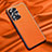 Samsung Galaxy M32 5G用ケース 高級感 手触り良いレザー柄 QK1 サムスン オレンジ