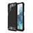 Samsung Galaxy M32 5G用ハイブリットバンパーケース プラスチック 兼シリコーン カバー WL1 サムスン ブラック