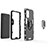 Samsung Galaxy M32 5G用ハイブリットバンパーケース プラスチック アンド指輪 マグネット式 S01 サムスン 