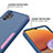 Samsung Galaxy M32 5G用ハイブリットバンパーケース プラスチック 兼シリコーン カバー 前面と背面 360度 フル MQ1 サムスン 