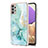 Samsung Galaxy M32 5G用シリコンケース ソフトタッチラバー バタフライ パターン カバー Y05B サムスン 