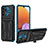 Samsung Galaxy M32 5G用ハイブリットバンパーケース スタンド プラスチック 兼シリコーン カバー YF1 サムスン 