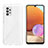 Samsung Galaxy M32 5G用前面と背面 360度 フルカバー 極薄ソフトケース シリコンケース 耐衝撃 全面保護 バンパー 勾配色 透明 ZJ2 サムスン 