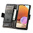 Samsung Galaxy M32 5G用手帳型 レザーケース スタンド カバー S02D サムスン 