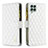 Samsung Galaxy M33 5G用手帳型 レザーケース スタンド カバー B12F サムスン ホワイト
