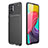 Samsung Galaxy M33 5G用シリコンケース ソフトタッチラバー ツイル カバー サムスン ブラック