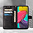 Samsung Galaxy M33 5G用手帳型 レザーケース スタンド バタフライ 蝶 カバー Y01B サムスン 