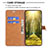Samsung Galaxy M33 5G用手帳型 レザーケース スタンド カバー B16F サムスン 