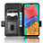 Samsung Galaxy M33 5G用手帳型 レザーケース スタンド カバー C02X サムスン 