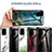 Samsung Galaxy M40S用ハイブリットバンパーケース プラスチック パターン 鏡面 カバー サムスン 