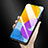 Samsung Galaxy M40S用強化ガラス 液晶保護フィルム T07 サムスン クリア
