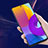 Samsung Galaxy M40S用アンチグレア ブルーライト 強化ガラス 液晶保護フィルム B03 サムスン クリア