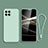 Samsung Galaxy M42 5G用360度 フルカバー極薄ソフトケース シリコンケース 耐衝撃 全面保護 バンパー サムスン ライトグリーン