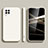 Samsung Galaxy M42 5G用360度 フルカバー極薄ソフトケース シリコンケース 耐衝撃 全面保護 バンパー S03 サムスン ホワイト