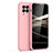 Samsung Galaxy M42 5G用360度 フルカバー極薄ソフトケース シリコンケース 耐衝撃 全面保護 バンパー S01 サムスン ピンク