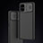 Samsung Galaxy M51用360度 フルカバー極薄ソフトケース シリコンケース 耐衝撃 全面保護 サムスン ブラック