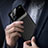 Samsung Galaxy M51用シリコンケース ソフトタッチラバー レザー柄 カバー FL1 サムスン 