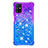 Samsung Galaxy M51用シリコンケース ソフトタッチラバー ブリンブリン カバー S02 サムスン 