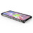 Samsung Galaxy M51用360度 フルカバー ハイブリットバンパーケース クリア透明 プラスチック カバー AM1 サムスン 